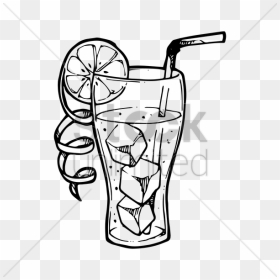 Cooldrinks Glass Clip Art Clipart Fizzy Drinks Iced - Cold Drink Clip Art, HD Png Download - cool drinks glass png