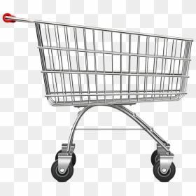 Shopping Cart Png Free Images - Shopping Trolley, Transparent Png - cart image png