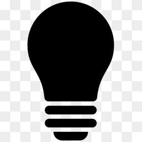 Black Light Bulb - Incandescent Light Bulb, HD Png Download - bulb png images