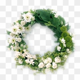 Flower Garland For Funeral, HD Png Download - flowers mala png