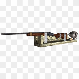 Nukapedia The Vault - Sniper Rifle, HD Png Download - bear trap png