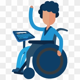 E Clipart Communication - Disabled People Smart Home, HD Png Download - e for everyone png