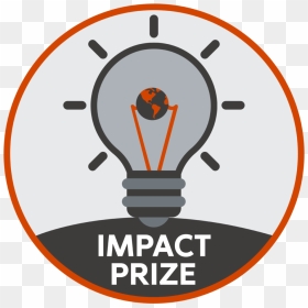 Impact Prize Logo - Light Bulb Vector Png, Transparent Png - now open png