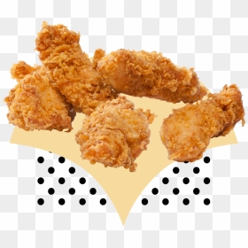 Crunchy Tenders Website Menu-01 - Fried Chicken Wings Png, Transparent Png - chicken tenders png