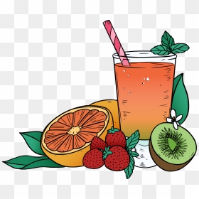 Transparent Fruit Juice Clipart - Fruit Juice Clipart Png, Png Download - fruits juice png