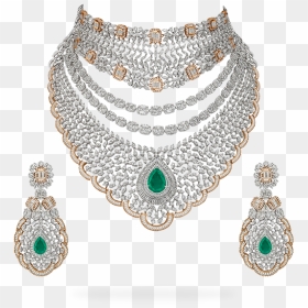 Jewellery, HD Png Download - bridal gold necklace png