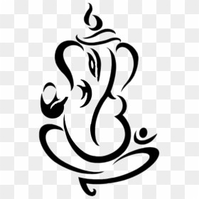 God Clipart Hindu God - Lord Ganesh Art, HD Png Download - kali mata png