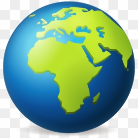 Earth Globe Png Hd - Earth Emoji Png, Transparent Png - earth png hd