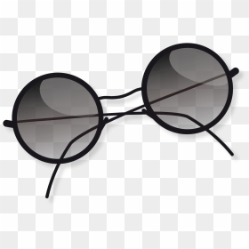 Sunglasses Ray-ban Goggles Vector Black Aviator Clipart - Sunglasses, HD Png Download - sun goggles for men png