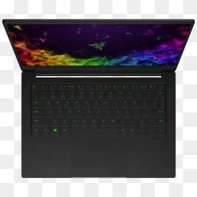 Netbook, HD Png Download - laptop top view png