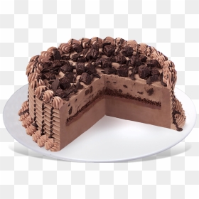 Chocolate Cake Png - Choco Brownie Extreme Blizzard Cake, Transparent Png - chocolate birthday cake png