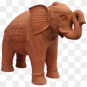 Indian Elephant, HD Png Download - dasara leaves png