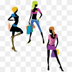 Glamour Girls Svg Clip Arts - Fashion Clipart Png, Transparent Png - girls png images