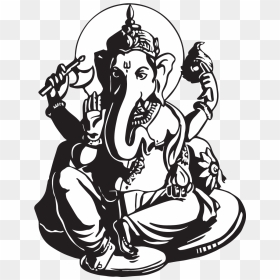 Ganesh Chaturthi Related Drawing, HD Png Download - lord murugan png