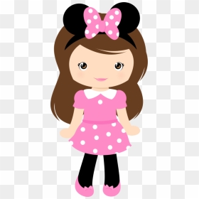 Cartoon Girl Cute Clipart Grafos Club House Minus Mu - Girl Clip Art, HD Png Download - girls png images