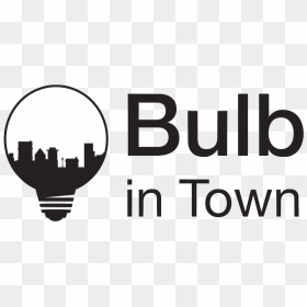 Bulb In Town Logo, HD Png Download - bulb logo png
