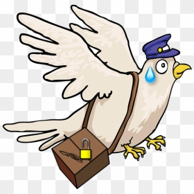Carrier Pigeon Clipart, HD Png Download - pigeon png images
