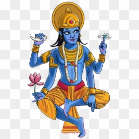 Lord Vishnu Png Transparent Image - Lord Vishnu Png, Png Download - lord vishnu png