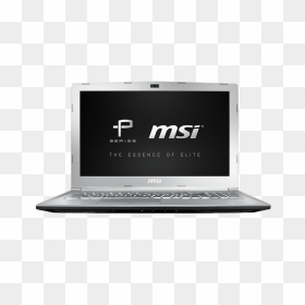 Msi Pe62, HD Png Download - laptop top view png