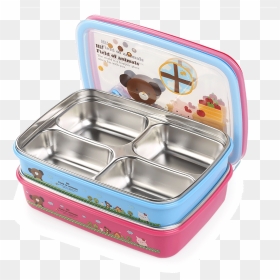 School Hot Lunch Box, HD Png Download - tiffin box png