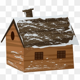 Shack House Clipart Vector Transparent Winter Cabin - Cabin Clipart Transparent Background, HD Png Download - home image png