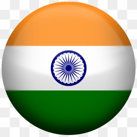 Indian Flag Button, HD Png Download - indian flag image png