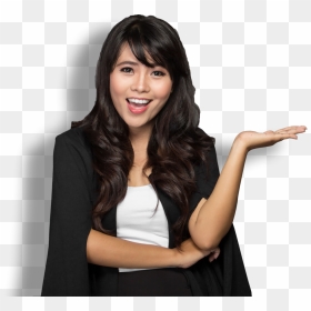 Free Woman Smiling Png, Transparent Png - business girl png