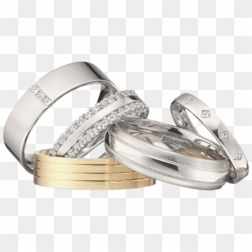 Gold Diamond Wedding Engagement Rings - Whittles Jewellers, HD Png Download - bridal gold necklace png