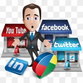 Redes Sociales Y Marketing Digital, HD Png Download - digital media png