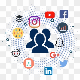 Social Media Marketing Services Png, Transparent Png - digital media png