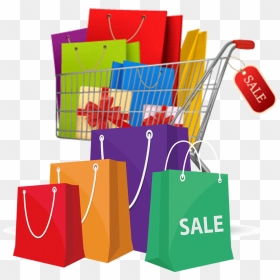 Shopping Cart Stock Photography Shopping Bag - Transparent Background Shopping Bags Clipart, HD Png Download - cart image png