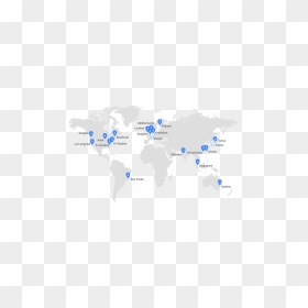 World Map Blue Background, Png Download - Red World Map Vector, Transparent Png - gogal png