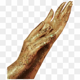 #hands #hand #png #pngs #gold #shimmer #shine #aesthetic - Aesthetic Hand Pngs, Transparent Png - hand png image
