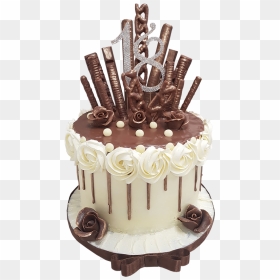 Chocolate Cake, HD Png Download - chocolate birthday cake png