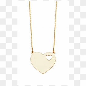 Necklace, HD Png Download - heartin png