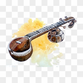 Picture - Carnatic Music, HD Png Download - goddess saraswati png