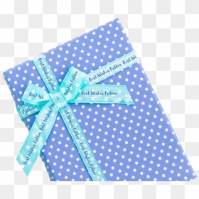 Polka Dot, HD Png Download - blue gift ribbon png