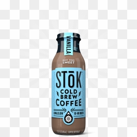 Stok Cold Brew Coffee Vanilla, HD Png Download - cold drinks bottle png