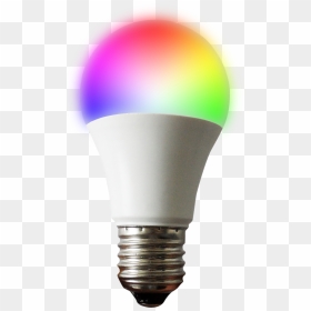 Smart Light Bulb Png, Transparent Png - 3d bulb png