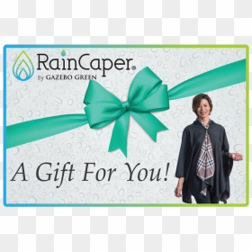 Raincaper Gift Cards On Sale Now Only $25 - Heart Of England Community Foundation, HD Png Download - blue gift ribbon png
