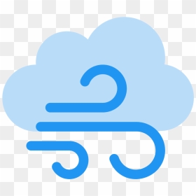 Transparent Windy Weather Clipart - Cartoon Cute Cloud Png, Png ...