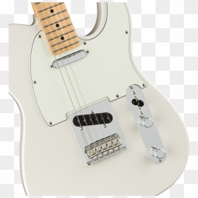 Fender Player Telecaster Maple Fingerboard Polar White - White Telecaster Maple Neck, HD Png Download - gitar png