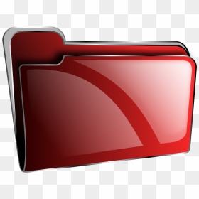 Folder Icon Red Empty Clip Arts - Mac 3d Folder Icon, HD Png Download - empty png