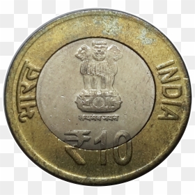 Please Add 10 Rupees India - Coin, HD Png Download - indian coin png