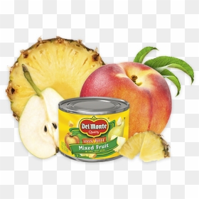 Mixed Fruit In 100% Juice - Del Monte Foods, HD Png Download - fruits juice png