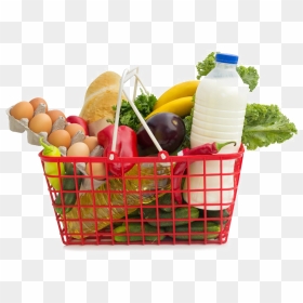Grocery Cart Filled With Groceries - Groceries Png, Transparent Png - cart image png