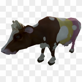 The Runescape Wiki - Harlequin Cow Runescape, HD Png Download - cow png images