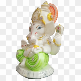 Home Decor Beautiful Vighnaharta Lord Ganesh Idol Ganpati - Statue, HD Png Download - ganapathi png images