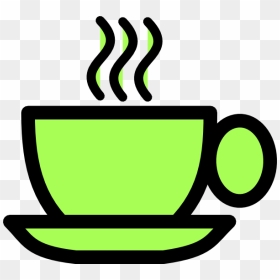 Green Tea Cup Clip Art, HD Png Download - tea cup vector png