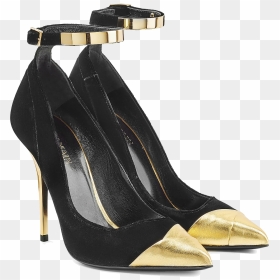 Ladies Fashion Shoes Leather Clothing Shoe Dress Clipart - Chanel Shoes Png, Transparent Png - ladies suits png